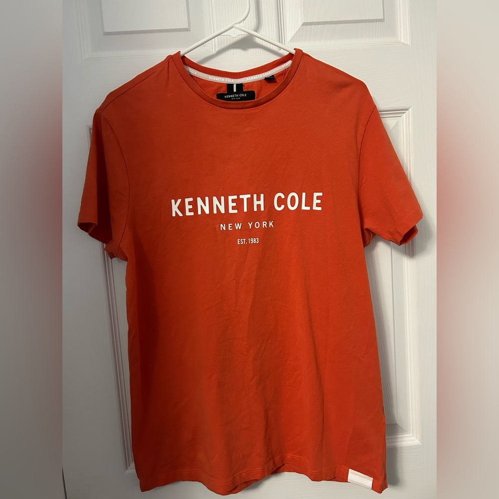 Kenneth Cole Orange T-Shirt